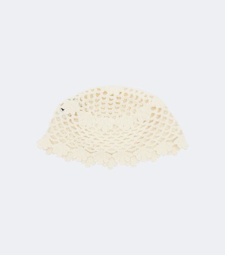 Posse Berretto in cotone crochet - Posse - Modalova