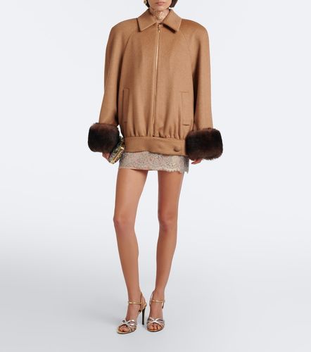 Valentino Camel blouson jacket - Valentino - Modalova