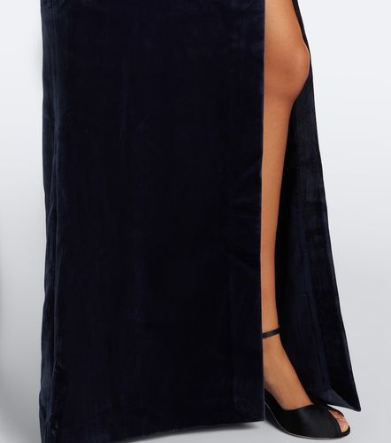 Abito lungo Solana in velluto off-shoulder - Rebecca Vallance - Modalova