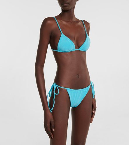 Via terry triangle bikini top - Jade Swim - Modalova