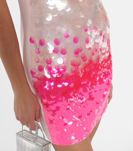 Gradient sequin minidress - David Koma - Modalova