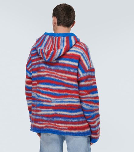 Gradient knitted oversized hoodie - ERL - Modalova
