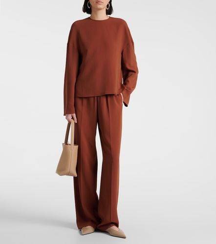 Pantaloni a gamba larga Maud in lamé - Fforme - Modalova