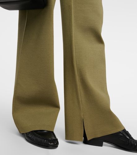 Pantaloni flared in misto seta stretch - Joseph - Modalova