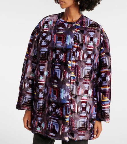 Doriane printed puffer coat - Isabel Marant - Modalova