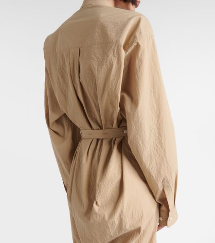 Vestido camisero de algodón con cinturón - Lemaire - Modalova