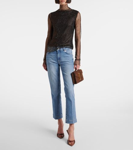 Schermo low-rise cropped bootcut jeans - Sportmax - Modalova