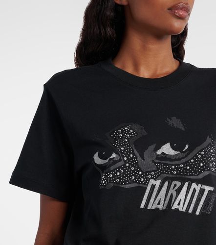 Camiseta Zoeline de jersey de algodón estampada - Marant Etoile - Modalova
