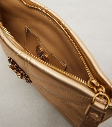 Pouch Devotion Mini de piel metalizada - Dolce&Gabbana - Modalova