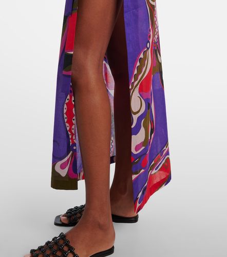 Falda envolvente Orchidee de algodón - Pucci - Modalova