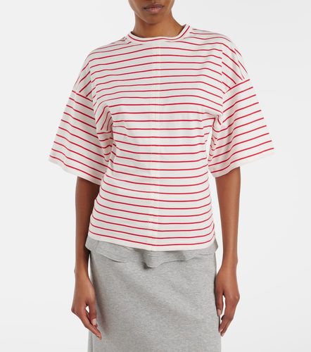 Camiseta de jersey de algodón a rayas - Plan C - Modalova
