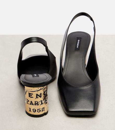 Tape 65 leather slingback pumps - Givenchy - Modalova