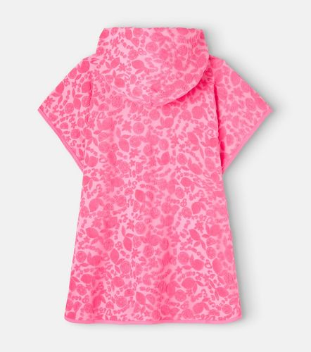 Poncho de rizo en mezcla de algodón - Molo - Modalova