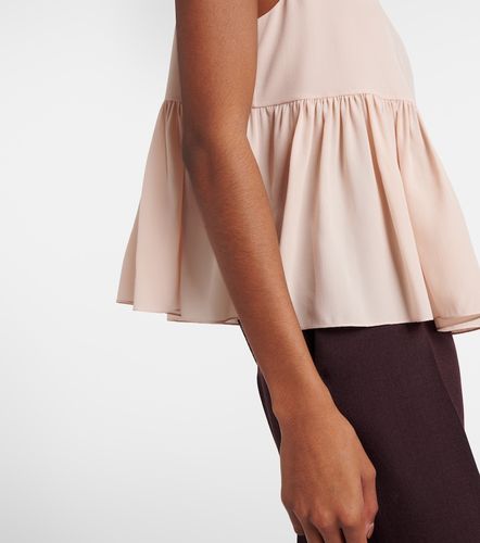 Chloé Top in seta crêpe de chine - Chloe - Modalova