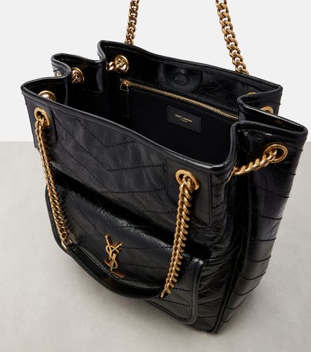 Niki Small leather tote bag - Saint Laurent - Modalova