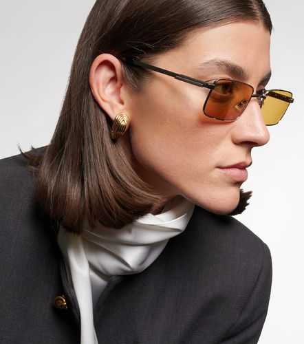 Stretch rectangular sunglasses - Bottega Veneta - Modalova