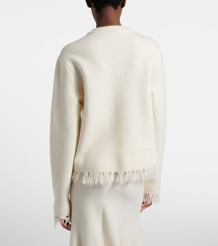 Cárdigan de lana con flecos - Bottega Veneta - Modalova