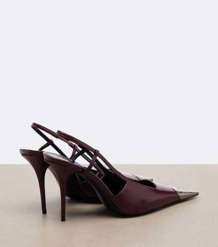 Slingback-Pumps Jeanne aus Leder - Saint Laurent - Modalova