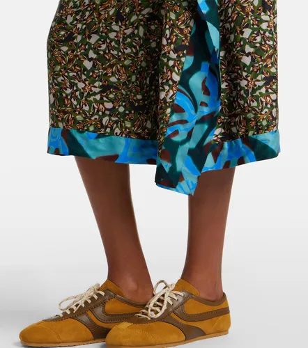 Falda midi estampada - Dries Van Noten - Modalova