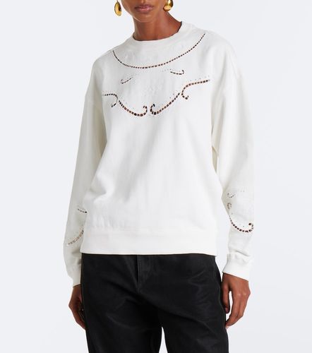 Vella embroidered cotton sweatshirt - Marant Etoile - Modalova