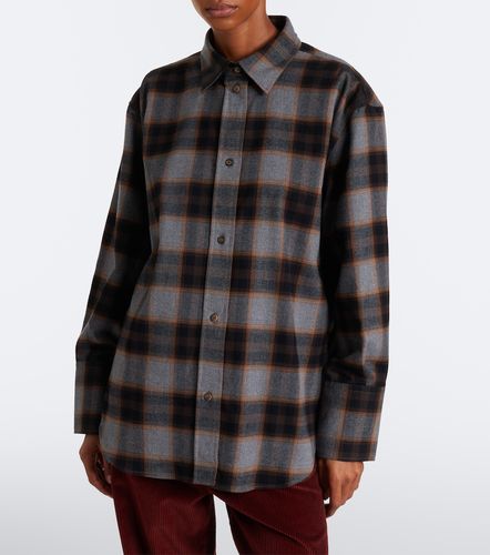 Rohe Checked cotton flannel shirt - Rohe - Modalova