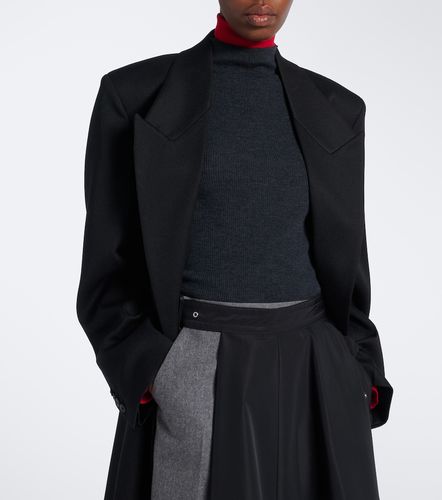 Ribbed-knit virgin wool top - Jardin des Orangers - Modalova