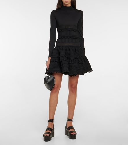 Alaia Crinoline wool minidress - Alaia - Modalova