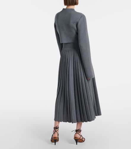 Ello cropped wool-blend jacket - Khaite - Modalova