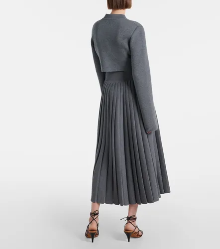 Ello cropped wool-blend jacket - Khaite - Modalova