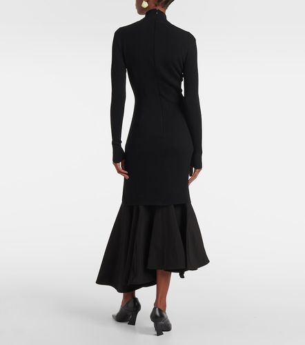 Abito midi con volant - Bottega Veneta - Modalova