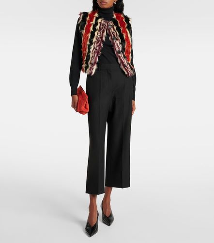 Chaleco de pelo sintético a rayas - Missoni - Modalova