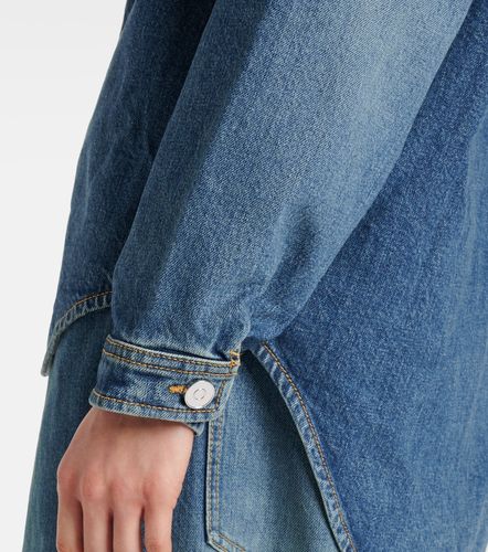 Alaia Hooded denim shirt - Alaia - Modalova