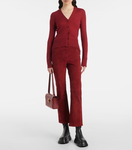 Joseph High-rise suede slim pants - Joseph - Modalova