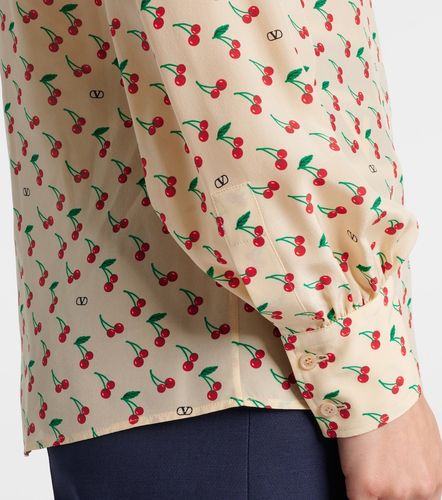 Cady Couture printed silk blouse - Valentino - Modalova
