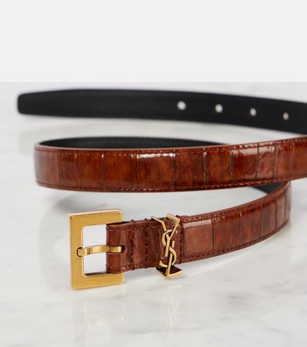 Gürtel Cassandre aus Leder - Saint Laurent - Modalova