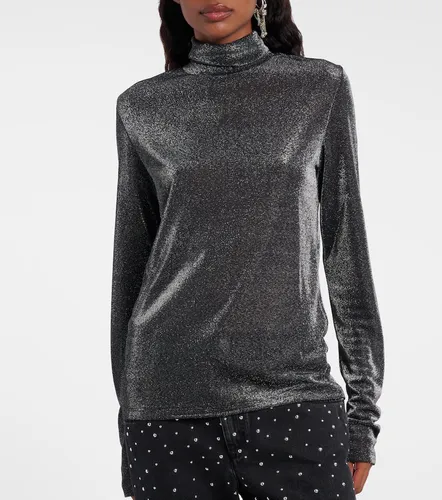 Jadia jersey lame turtleneck top - Marant Etoile - Modalova