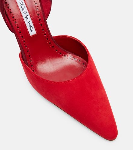 Taylerbinu 90 suede pumps - Manolo Blahnik - Modalova