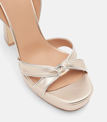 Rudi 130 leather platform sandals - Malone Souliers - Modalova