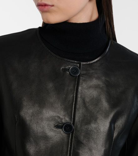 Nour Hammour Maud leather jacket - Nour Hammour - Modalova
