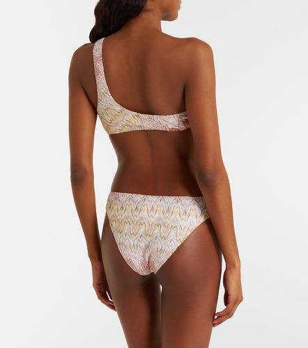 Missoni Bikini monospalla con lamé - Missoni - Modalova