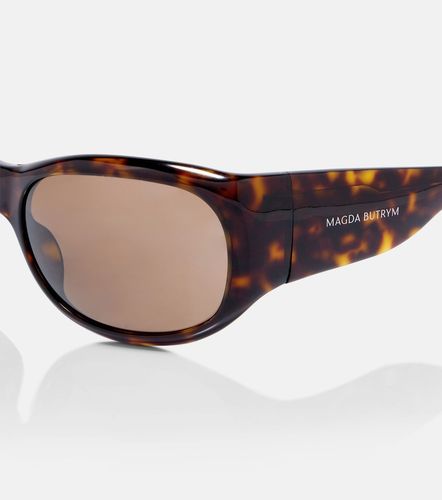 Magda Butrym Logo round sunglasses - Magda Butrym - Modalova