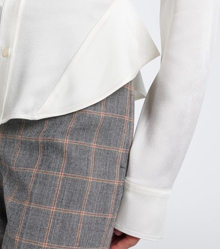 Camisa peplum de satén - Stella McCartney - Modalova