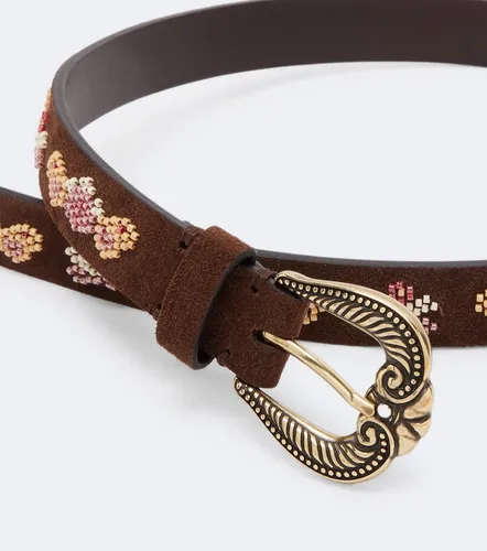 Etro Beaded suede belt - Etro - Modalova