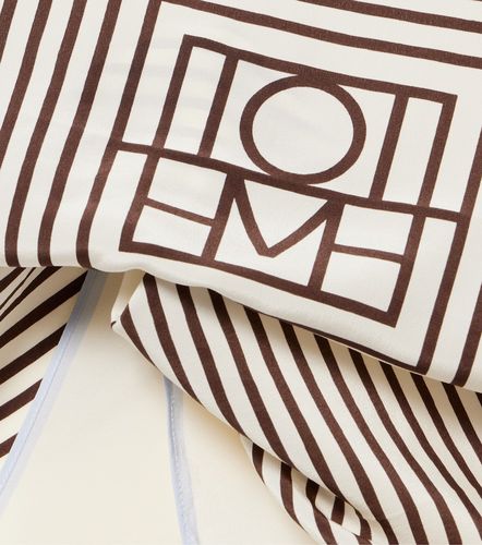 Toteme Sciarpa Monogram in seta - Toteme - Modalova