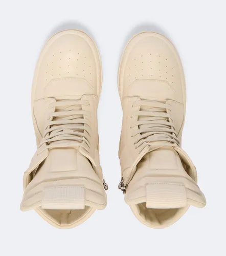Mega Bumper Geobasket leather sneakers - Rick Owens - Modalova