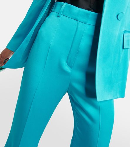 High-rise satin flared pants - Nina Ricci - Modalova