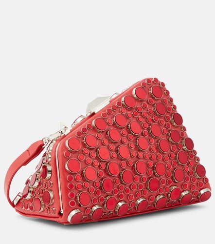 Midnight Mini embellished leather clutch - The Attico - Modalova