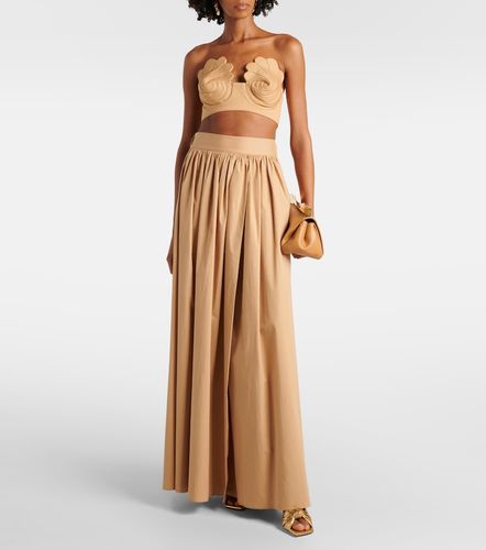 Top cropped Coquillage in cotone - Adriana Degreas - Modalova
