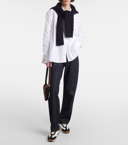 Toteme Suede-trimmed sneakers - Toteme - Modalova