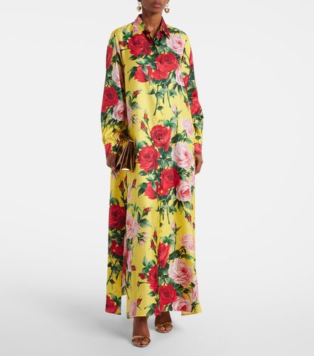 Hemdblusenkleid aus Seide - Dolce&Gabbana - Modalova